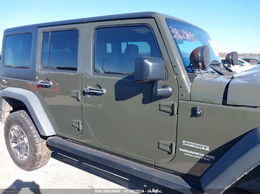 2015 JEEP WRANGLER UNLIMITED SPORT - 1C4BJWDGXFL749895