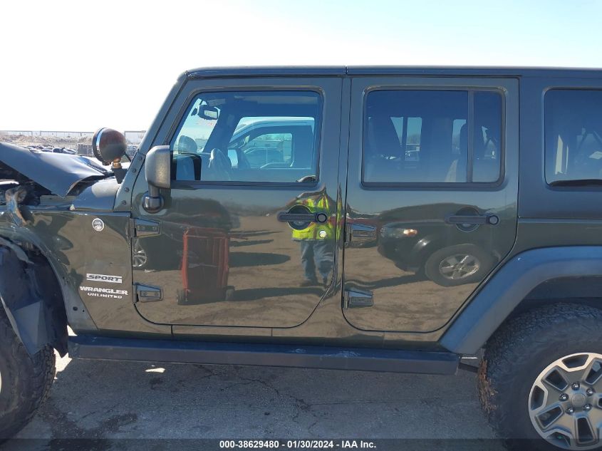 2015 JEEP WRANGLER UNLIMITED SPORT - 1C4BJWDGXFL749895