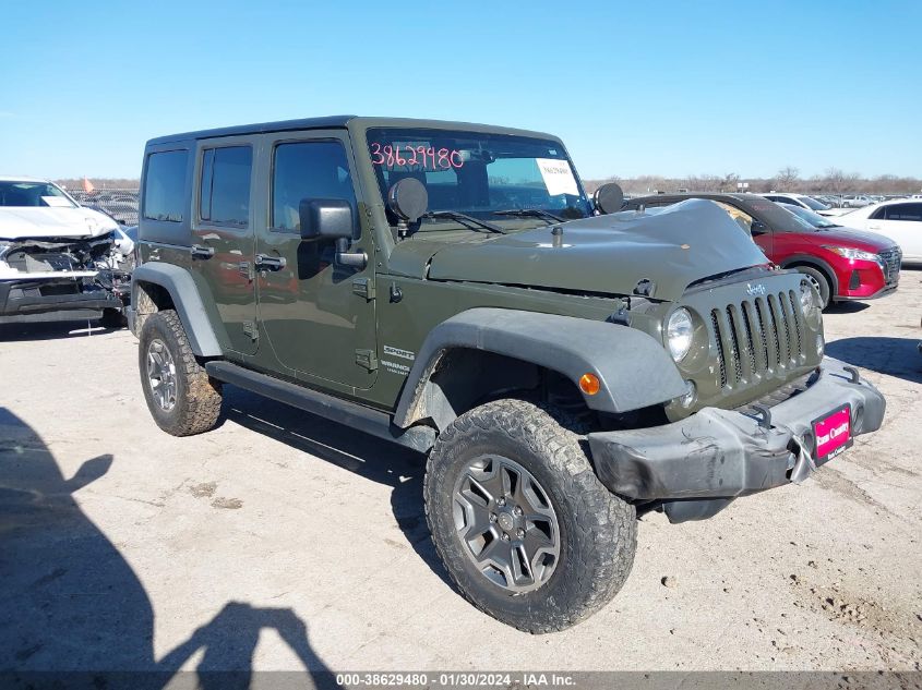 2015 JEEP WRANGLER UNLIMITED SPORT - 1C4BJWDGXFL749895