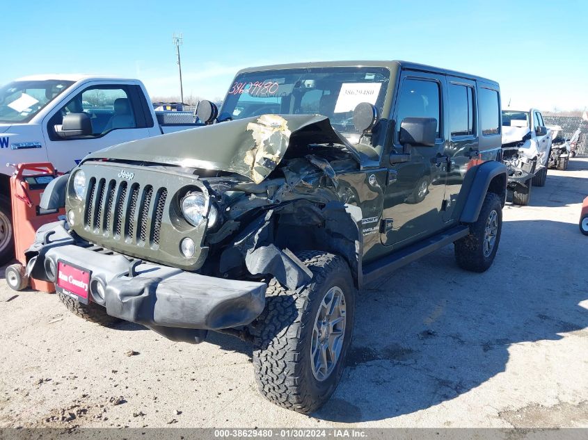 2015 JEEP WRANGLER UNLIMITED SPORT - 1C4BJWDGXFL749895