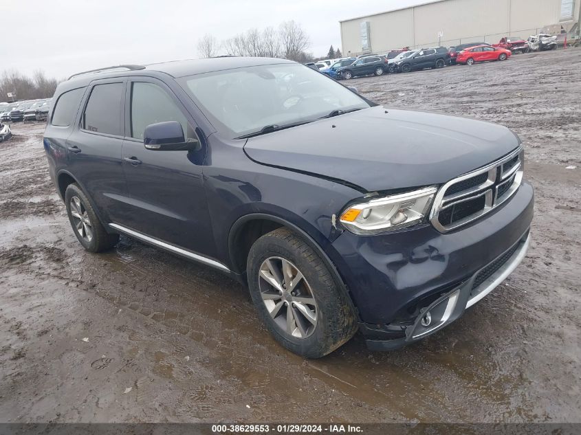 2016 DODGE DURANGO LIMITED - 1C4RDJDG4GC459940