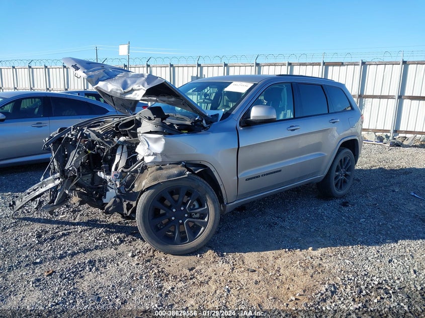 VIN 1C4RJFAG2MC690132 2021 JEEP GRAND CHEROKEE LAREDO X 4X4