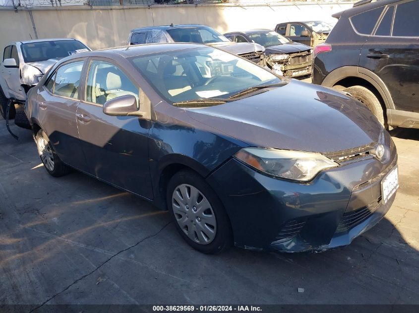 2015 TOYOTA COROLLA LE - 2T1BURHE9FC462346