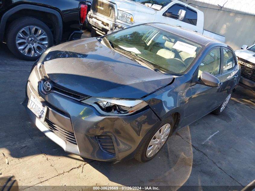 2015 TOYOTA COROLLA LE - 2T1BURHE9FC462346