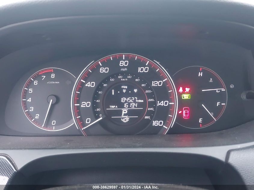 2015 HONDA ACCORD EX-L - 1HGCT1B89FA001214