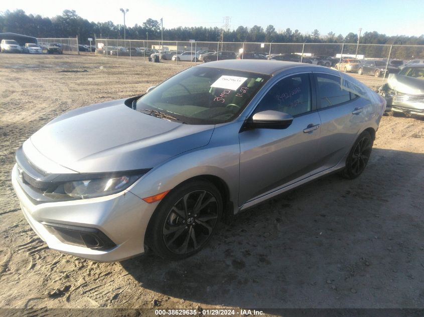2020 HONDA CIVIC SPORT - 2HGFC2F83LH591789