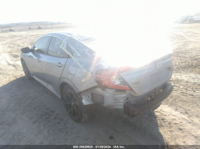 2020 HONDA CIVIC SPORT - 2HGFC2F83LH591789