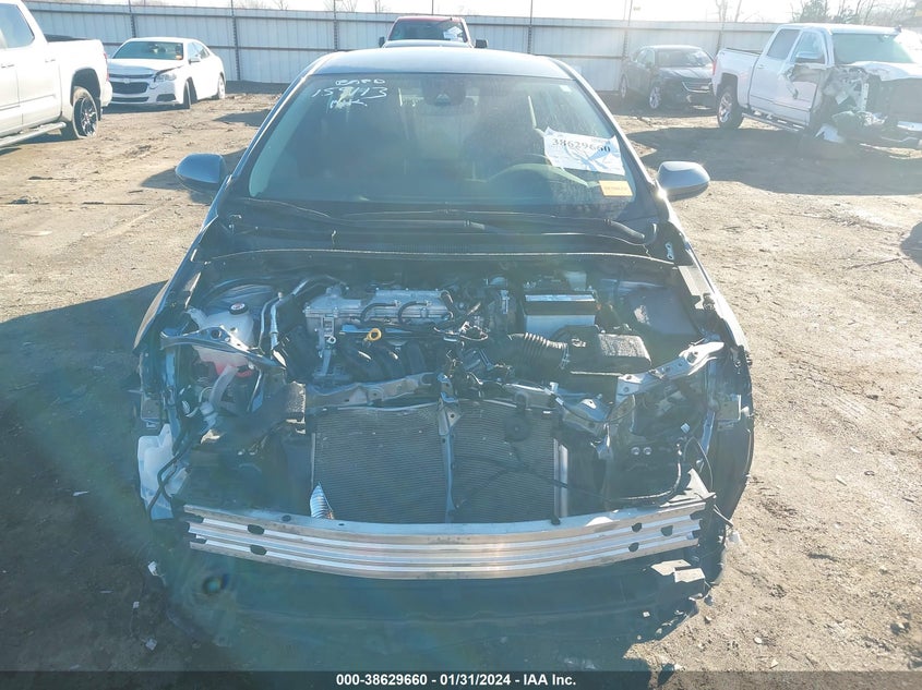 VIN 5YFEPMAE4MP169744 2021 TOYOTA COROLLA LE