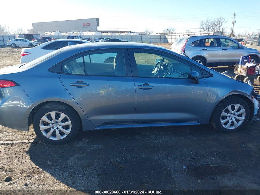 VIN 5YFEPMAE4MP169744 2021 TOYOTA COROLLA LE