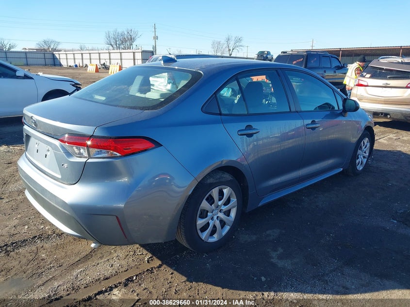 VIN 5YFEPMAE4MP169744 2021 TOYOTA COROLLA LE