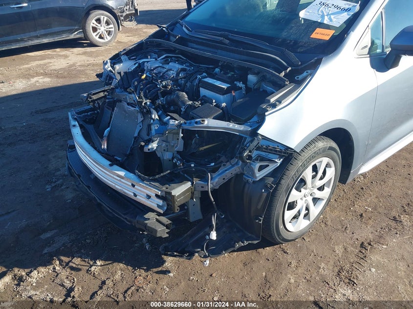 VIN 5YFEPMAE4MP169744 2021 TOYOTA COROLLA LE