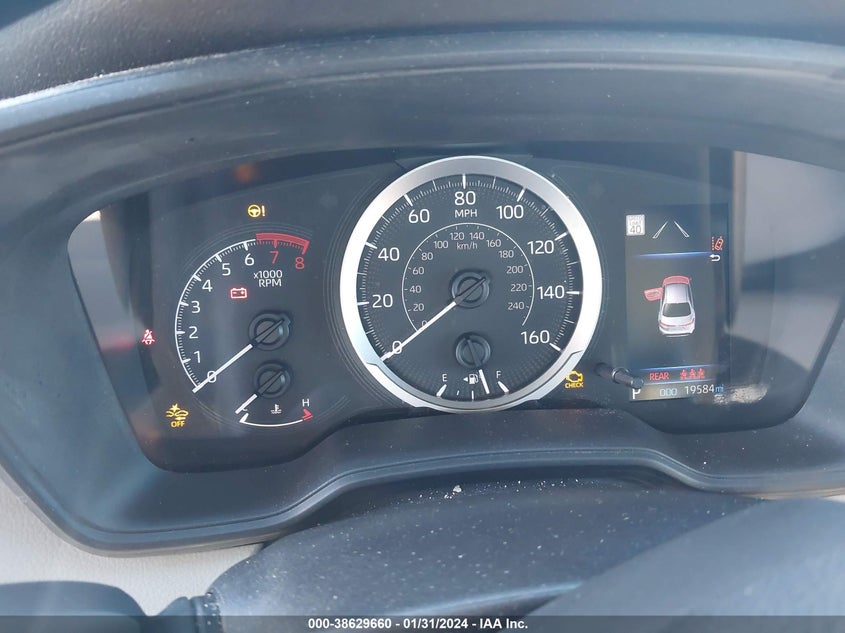 VIN 5YFEPMAE4MP169744 2021 TOYOTA COROLLA LE