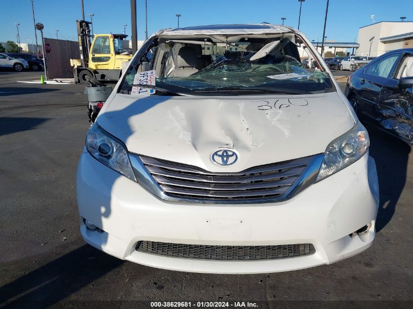 2017 TOYOTA SIENNA XLE 7 PASSENGER - 5TDYZ3DC7HS819529