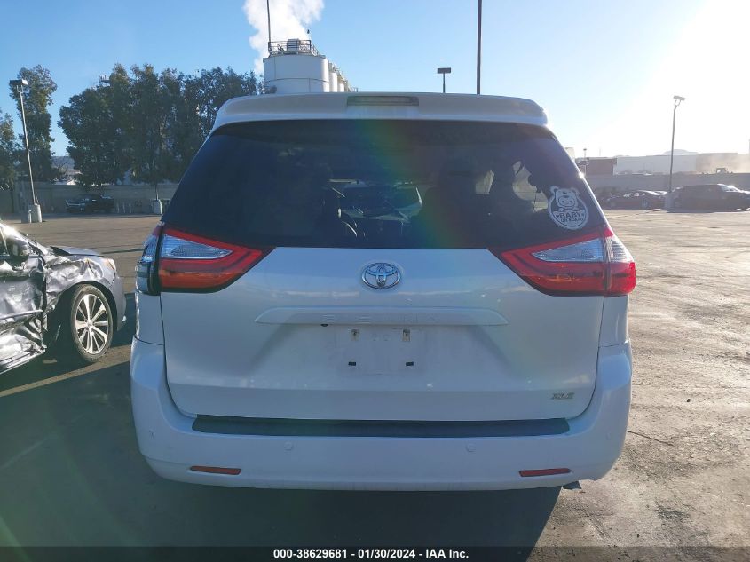 2017 TOYOTA SIENNA XLE 7 PASSENGER - 5TDYZ3DC7HS819529