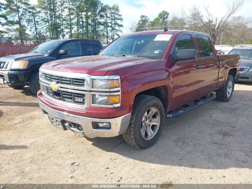 2014 CHEVROLET SILVERADO 1500 K1500 LT - 3GCUKREC8EG290297