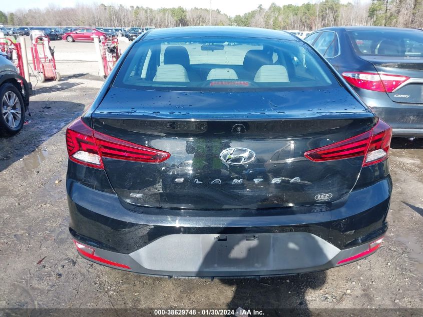 2019 HYUNDAI ELANTRA SE - 5NPD74LF9KH487855