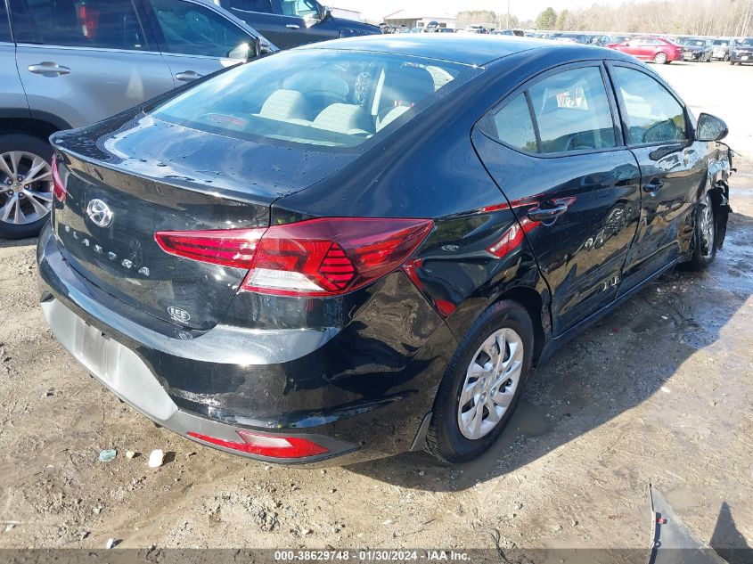 2019 HYUNDAI ELANTRA SE - 5NPD74LF9KH487855