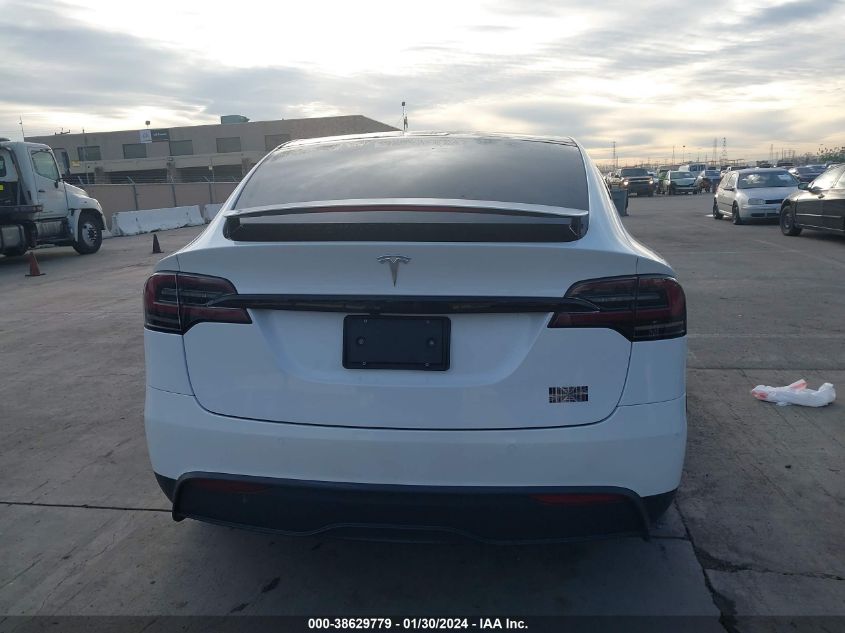2022 TESLA MODEL X - 7SAXCBE60NF339321