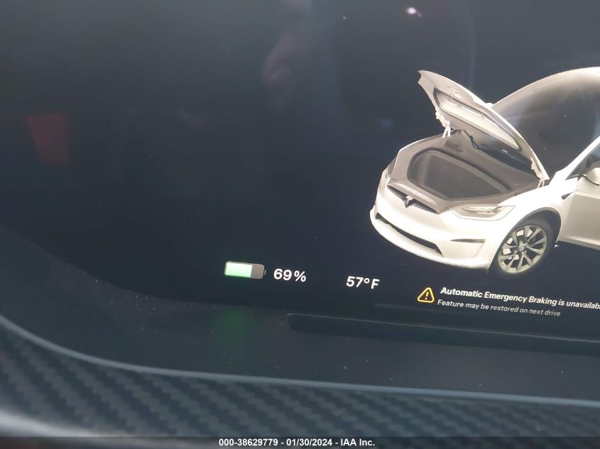 2022 TESLA MODEL X - 7SAXCBE60NF339321