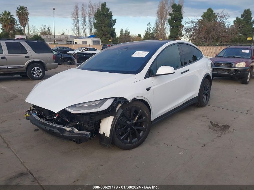 2022 TESLA MODEL X - 7SAXCBE60NF339321