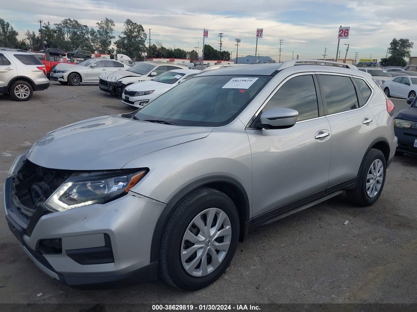 VIN 5N1AT2MN8HC761605 2017 NISSAN ROGUE S