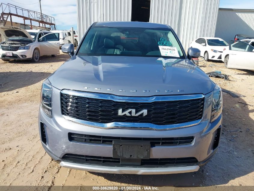 2022 KIA TELLURIDE LX - 5XYP24HC0NG294886