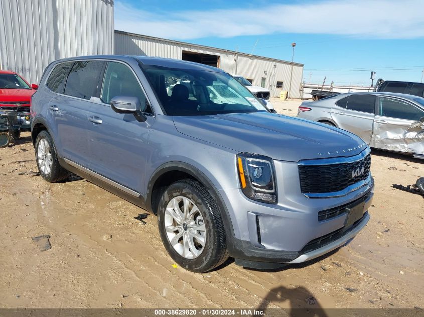 2022 KIA TELLURIDE LX - 5XYP24HC0NG294886