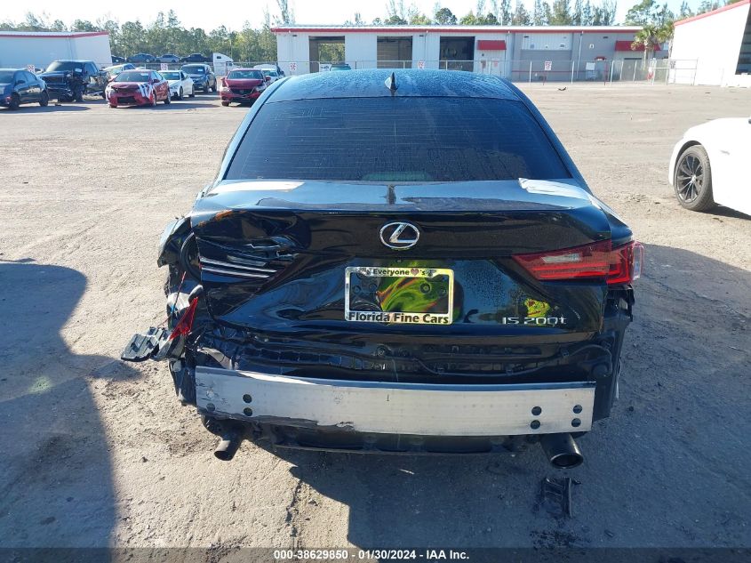2016 LEXUS IS 200T - JTHBA1D21G5003492