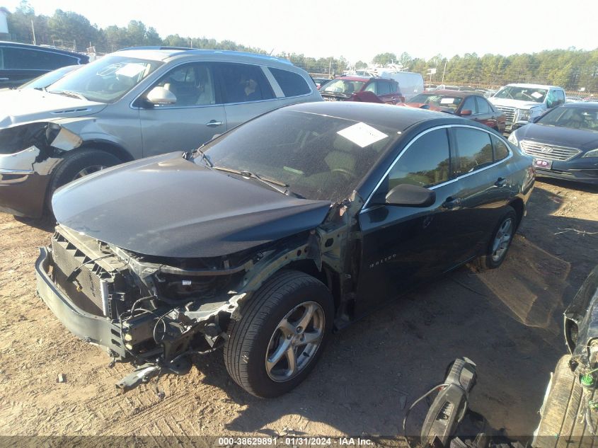 2017 CHEVROLET MALIBU LS - 1G1ZB5ST0HF118086