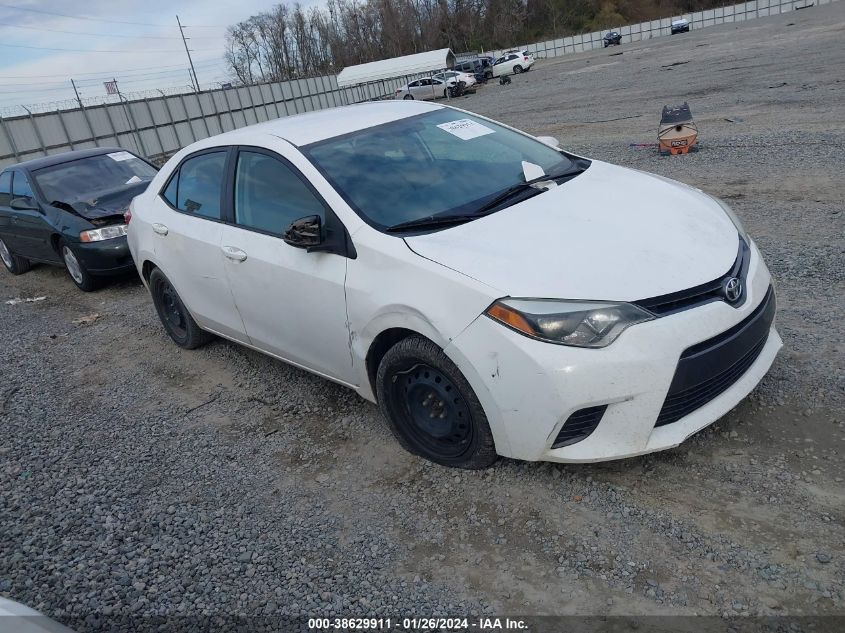 2016 TOYOTA COROLLA LE - 2T1BURHE8GC571494