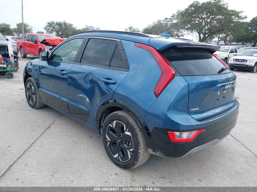 2023 KIA NIRO EV WIND KNDCR3L14P5037509