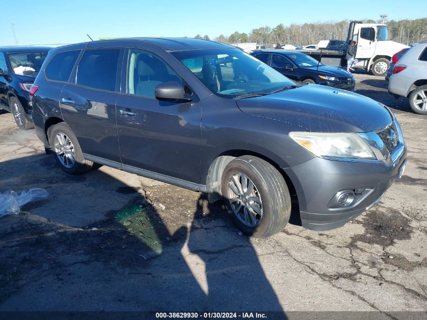 2013 NISSAN PATHFINDER S - 5N1AR2MM8DC657583
