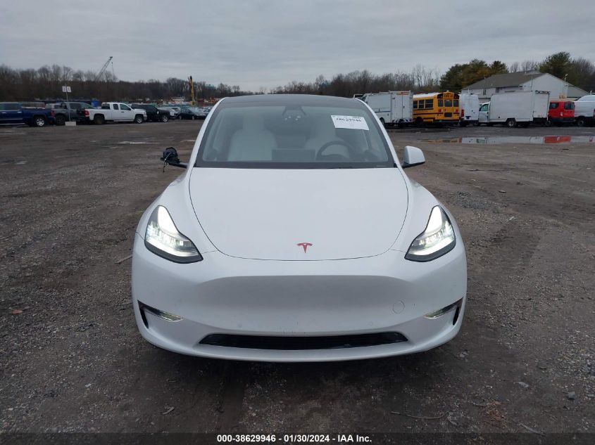 2021 TESLA MODEL Y LONG RANGE DUAL MOTOR ALL-WHEEL DRIVE - 5YJYGDEE9MF060392