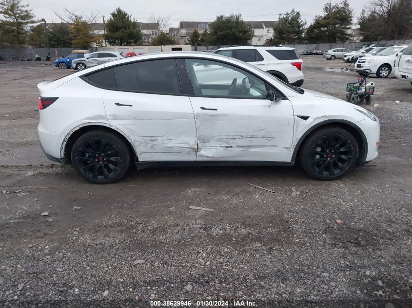 2021 TESLA MODEL Y LONG RANGE DUAL MOTOR ALL-WHEEL DRIVE - 5YJYGDEE9MF060392