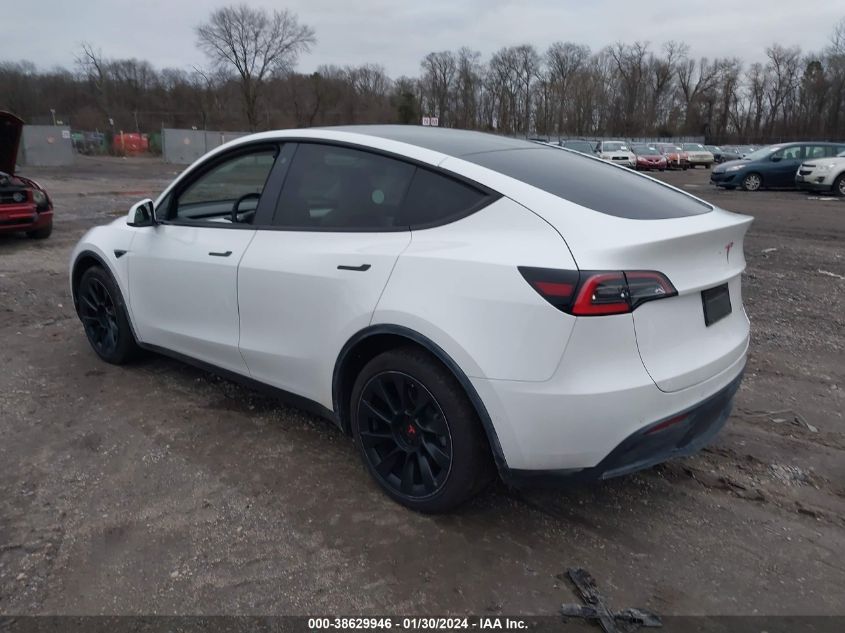 2021 TESLA MODEL Y LONG RANGE DUAL MOTOR ALL-WHEEL DRIVE - 5YJYGDEE9MF060392