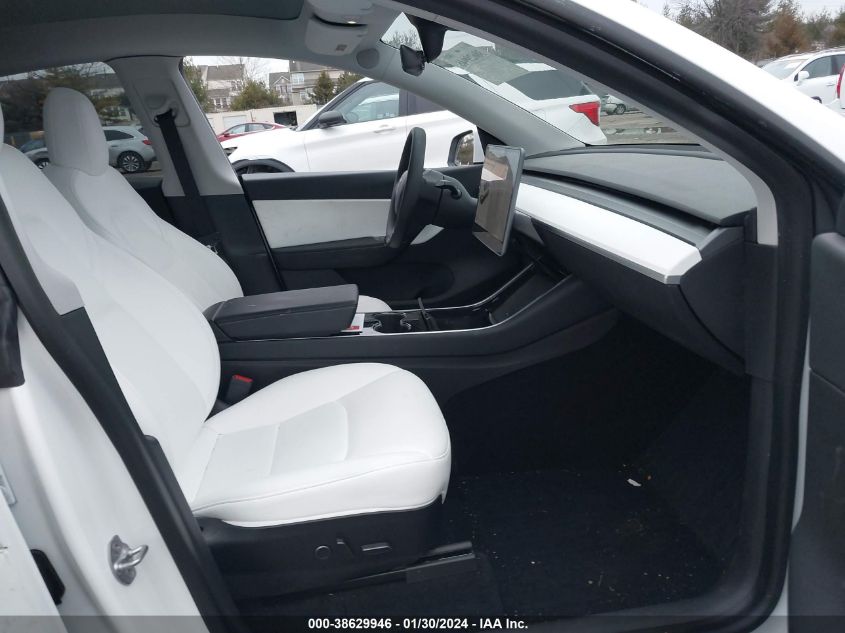 2021 TESLA MODEL Y LONG RANGE DUAL MOTOR ALL-WHEEL DRIVE - 5YJYGDEE9MF060392