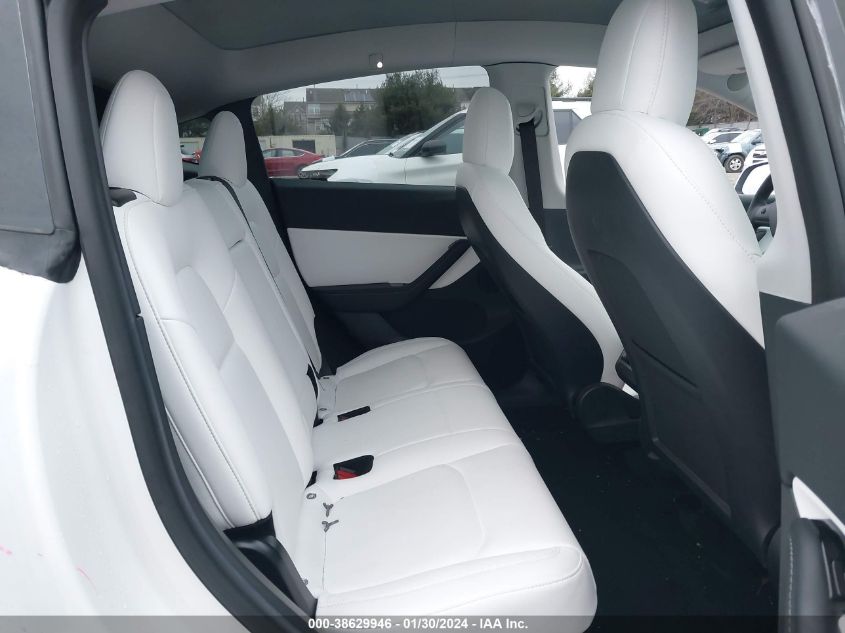 2021 TESLA MODEL Y LONG RANGE DUAL MOTOR ALL-WHEEL DRIVE - 5YJYGDEE9MF060392