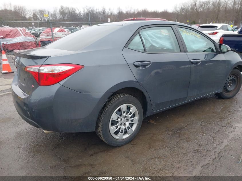 2016 TOYOTA COROLLA S - 5YFBURHE6GP448583