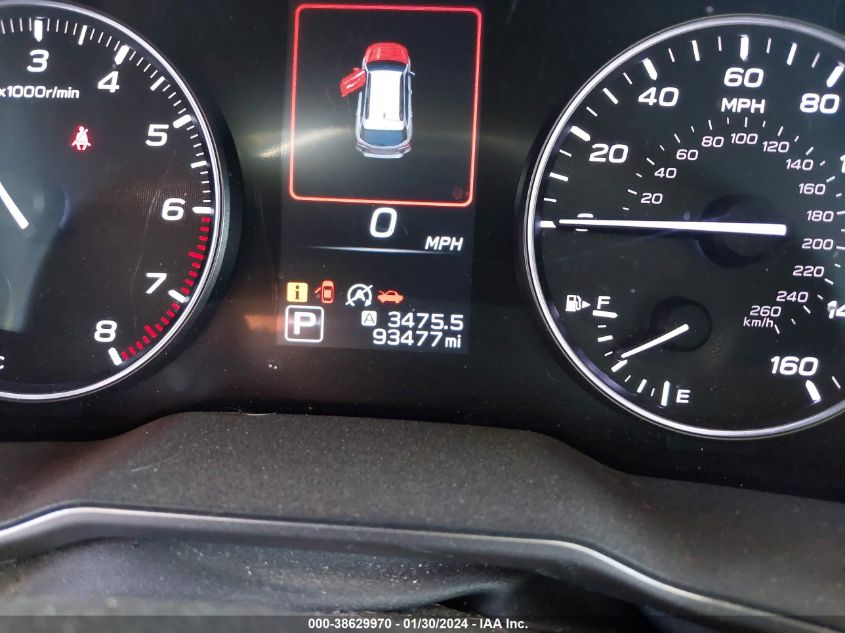 2020 SUBARU OUTBACK ONYX EDITION XT - 4S4BTGKD0L3141724