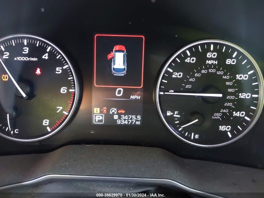 2020 SUBARU OUTBACK ONYX EDITION XT - 4S4BTGKD0L3141724