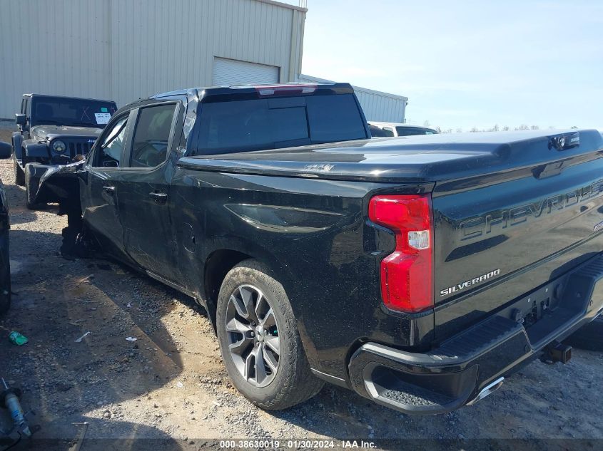 2021 CHEVROLET SILVERADO 1500 4WD  SHORT BED RST - 3GCUYEET1MG315868