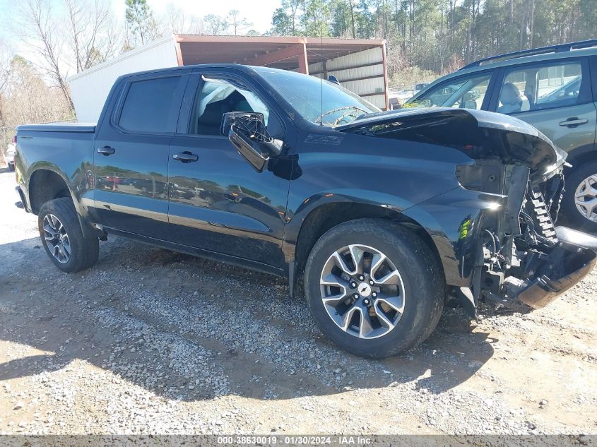 2021 CHEVROLET SILVERADO 1500 4WD  SHORT BED RST - 3GCUYEET1MG315868