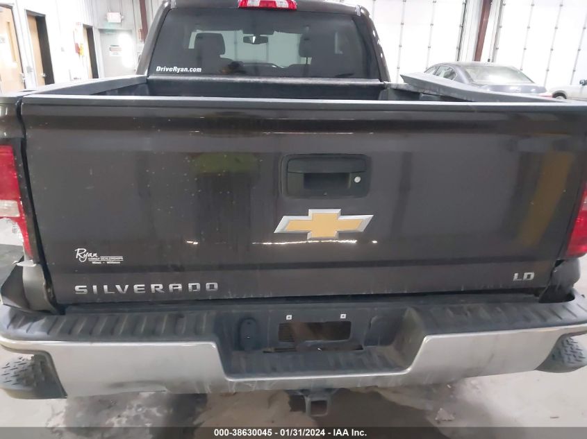 2019 CHEVROLET SILVERADO 1500 LD LT 2GCVKPEC6K1112384