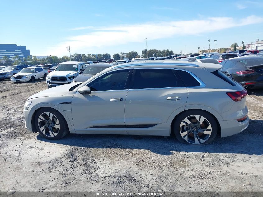 2022 AUDI E-TRON PREMIUM PLUS QUATTRO - WA1LAAGE5NB025922