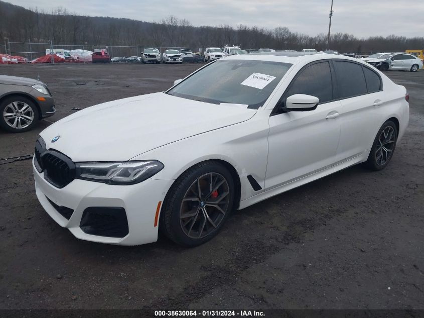 2022 BMW 530I XDRIVE - WBA13BJ07NWX56383