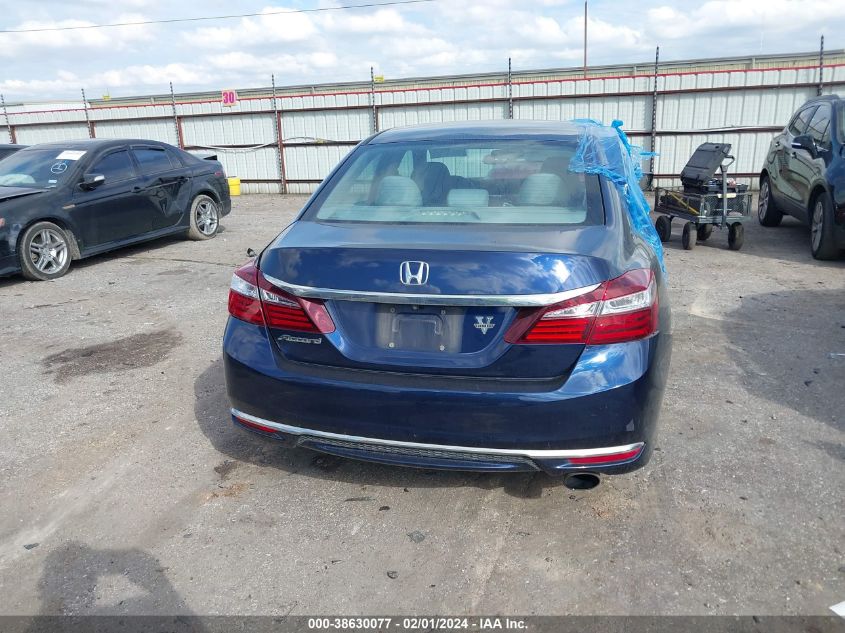 2016 HONDA ACCORD LX - 1HGCR2F33GA124155