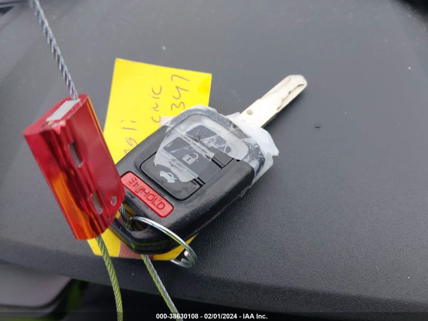 2019 HONDA CIVIC LX - 2HGFC2F68KH519242