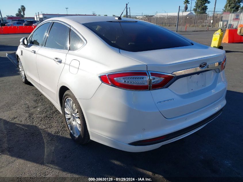 2016 FORD FUSION ENERGI SE LUXURY - 3FA6P0PU0GR384652