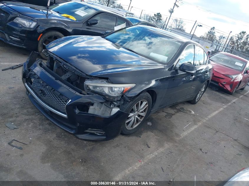 2014 INFINITI Q50 PREMIUM - JN1BV7AR5EM685177