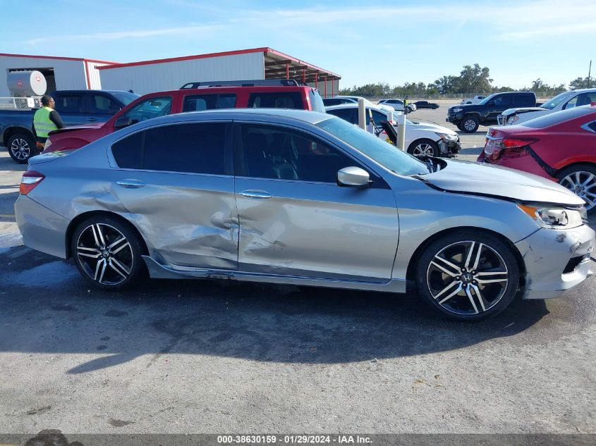 2016 HONDA ACCORD SPORT - 1HGCR2F55GA132338